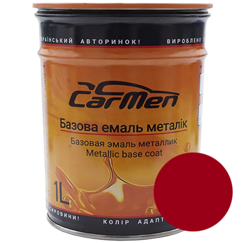 Toyota 3P0 Super Red базова автоемаль CarMen - 1л Toyota 3P0 Super Red базова автоемаль CarMen - 1л
