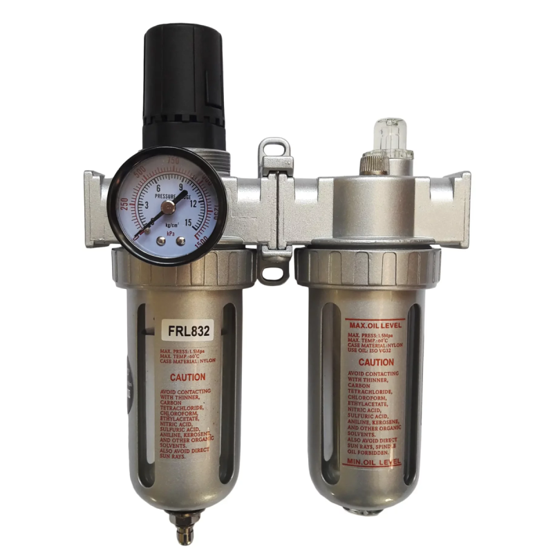 Блок підготовки повітря 1/4“ - AirPro FRL832 Блок підготовки повітря 1/4“ - AirPro FRL832