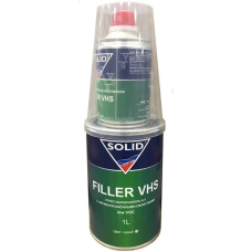2К Грунт наповнювач Solid Filler VHS 4:1 антикорозійний БІЛИЙ - 1.25л (комплект)