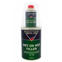 Ґрунт наповнювач Solid WET-ON-WET “мокрий по мокрому“ сірий - 1050мл (комплект)