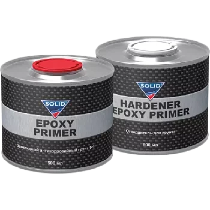 Антикорозійний епоксидний ґрунт SOLID EPOXY PRIMER - 1л (комплект)