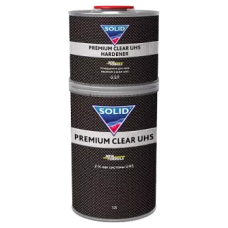 Двокомпонентний акриловий прозорий лак Solid PREMIUM CLEAR UHS - 1.5л (комплект)