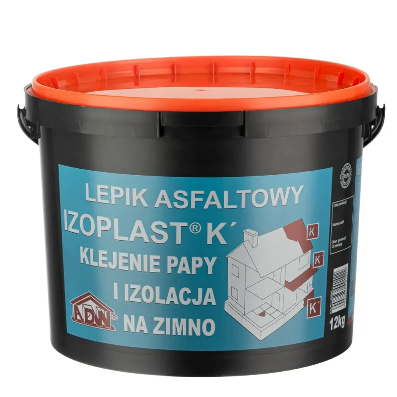 Клей для руберойду (бітумна гідроізоляція) ADW Izoplast K - 24 кг