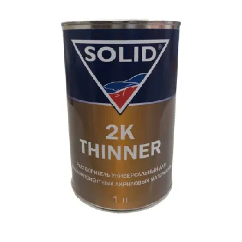 Розчинник універсальний для 2К матеріалів SOLID 2K THINNER - 1л Розчинник універсальний для 2К матеріалів SOLID 2K THINNER - 1л