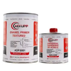 Чорна текстурована грунт-емаль ADI UPP ENAMEL PRIMER TEXTURED - комплект 1.2 л