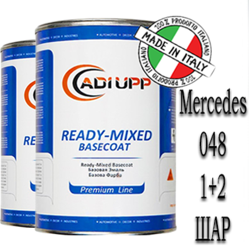 Mercedes 048 DESIGNO MYSTICWEISS PRL. базова автоемаль ADI UPP - 1.6л. Комплект 1+2 шар.