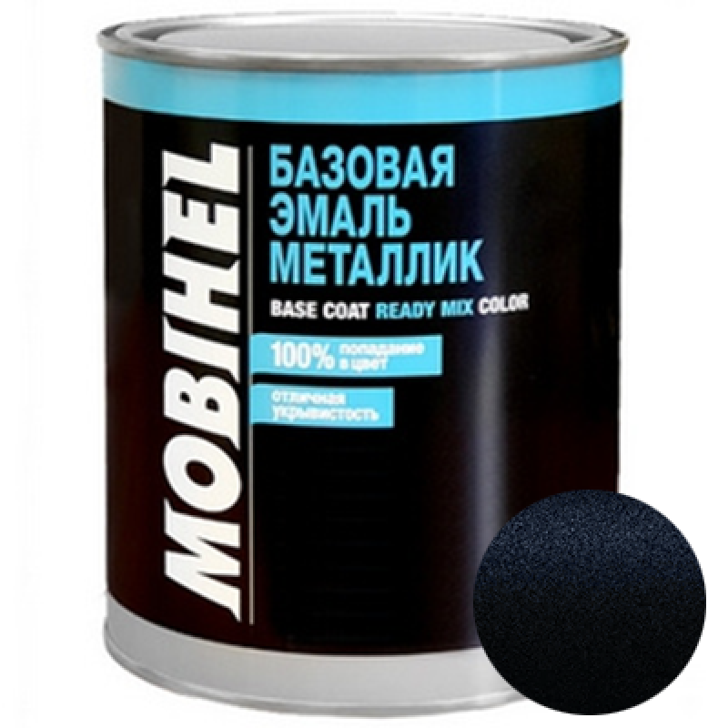 Автоемаль металік HYUNDAI MZH Phantom black / KIA MZH Phantom black Mobihel- 1л Автоемаль металік HYUNDAI MZH Phantom black / KIA MZH Phantom black Mobihel- 1л