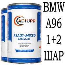 BMW A96 MINERALWEISS PRL. базова автоемаль ADI UPP - 1.6л. Комплект 1+2 шар.