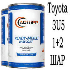 Toyota 3U5 EMOTIONAL RED PRL. базова автоемаль ADI UPP - 1.6л. Комплект 1+2 шар.