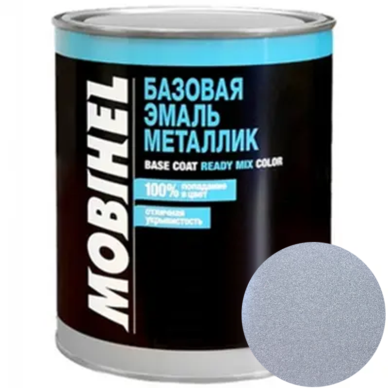 Автоемаль металік KIA CSS Lunar silver Mobihel - 1л Автоемаль металік KIA CSS Lunar silver Mobihel - 1л