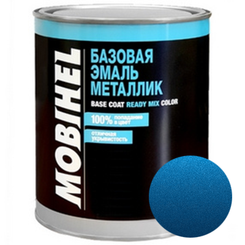 Автоемаль металік N4U HYUNDAI MARINA BLUE Mobihel - 1л Автоемаль металік N4U HYUNDAI MARINA BLUE Mobihel - 1л