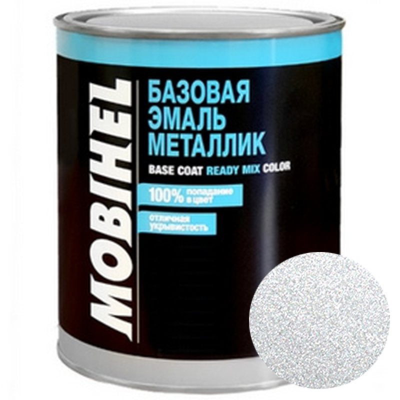 Автоемаль металік 877052 СРІБНИЙ Mobihel - 1л