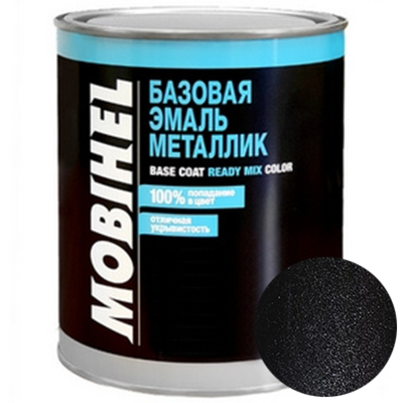 Автоемаль металік Hyundai D01 ЧЕРНАЯ Mobihel - 1л Автоемаль металік Hyundai D01 ЧЕРНАЯ Mobihel - 1л