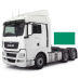 MAN 6551 SAFTGRUEN DB 6821 базовая автоэмаль ADI UPP - 0.8л