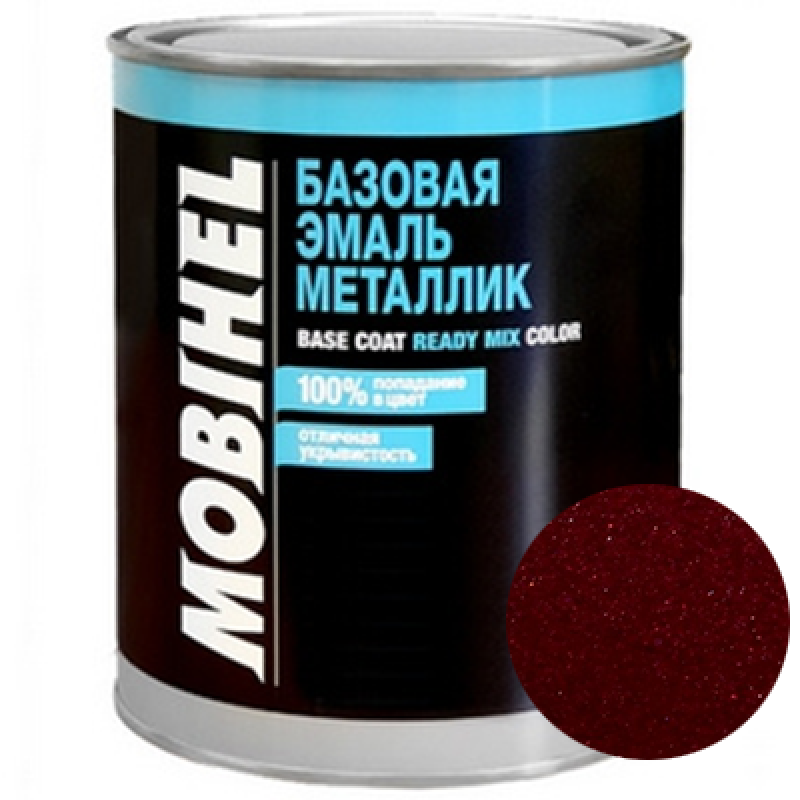 Автоемаль металік 813594 ЧЕРВОНИЙ РУБІН Mobihel - 1л Автоемаль металік 813594 ЧЕРВОНИЙ РУБІН Mobihel - 1л