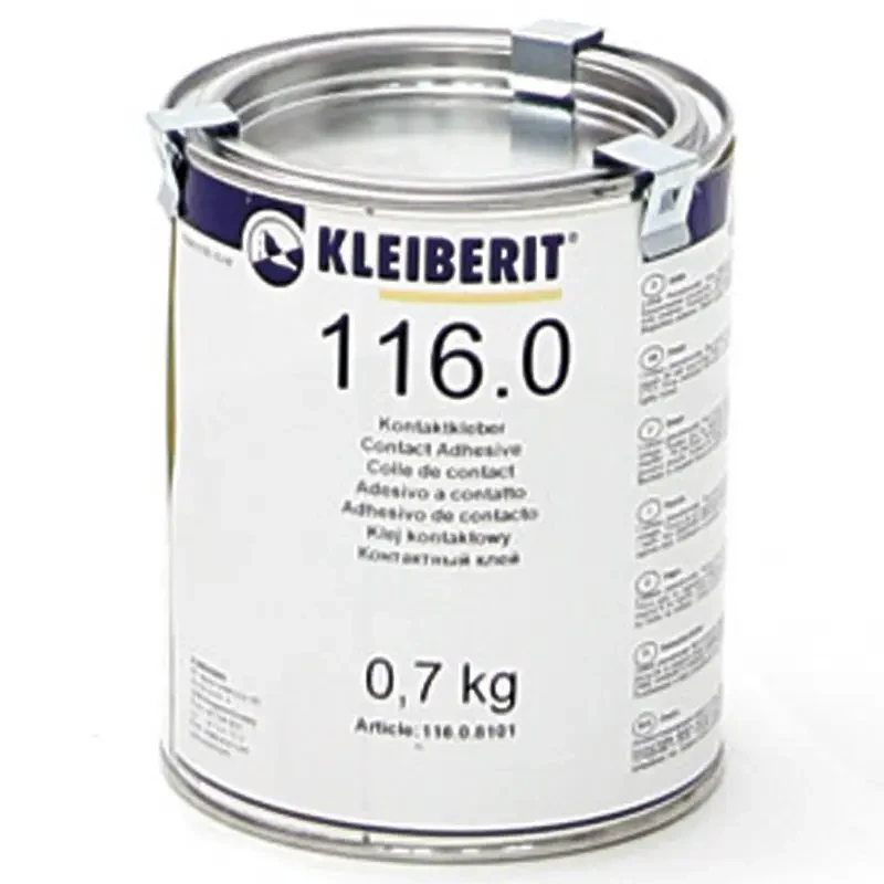 Універсальний термостійкий (120ºC) контактний клей Kleiberit 116.0 - 0.7кг