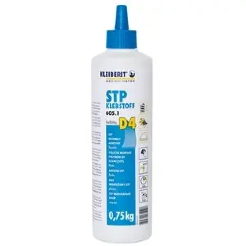 Універсальний монтажний 1K-STP-клей D4 Kleiberit 605.1 - 0.75 кг