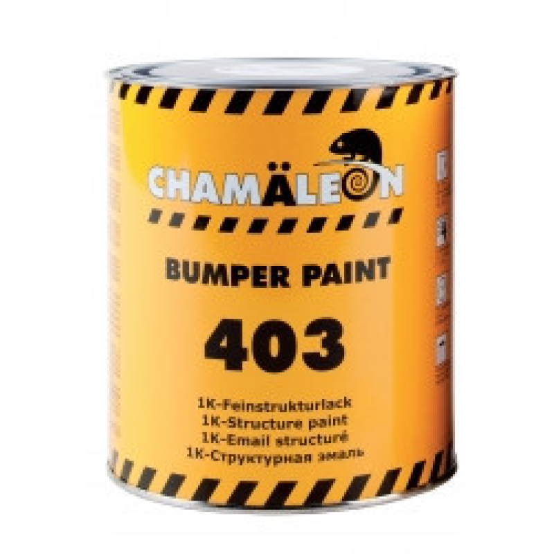 CHAMÄLEON 403 Bamper Paint фарба для бампера сіра структурна (1 л)