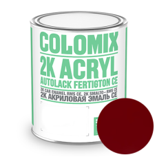 Двохкомпонентна акрилова автоемаль Colomix 6:1, 127 ВИШНЯ - 0,8кг