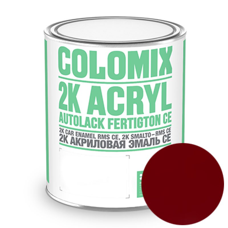 Двохкомпонентна акрилова автоемаль Colomix 6:1, 127 ВИШНЯ - 0,8кг Двохкомпонентна акрилова автоемаль Colomix 6:1, 127 ВИШНЯ - 0,8кг