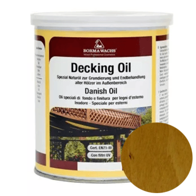 Палубна олія Borma Wachs DECKING OIL “Сосна“ - 1л