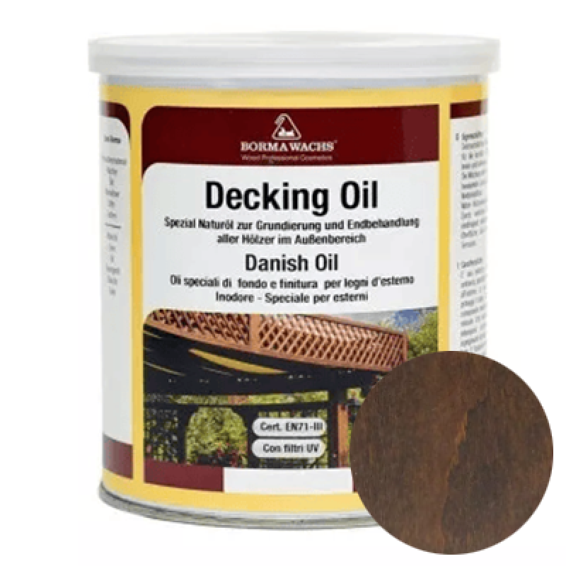 Палубна олія Borma Wachs DECKING OIL “Макасар“ - 1л
