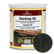 Палубна олія Borma Wachs DECKING OIL “Ebony“ - 1л