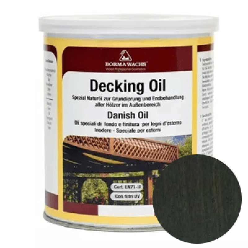 Палубна олія Borma Wachs DECKING OIL “NAVY“ - 1л