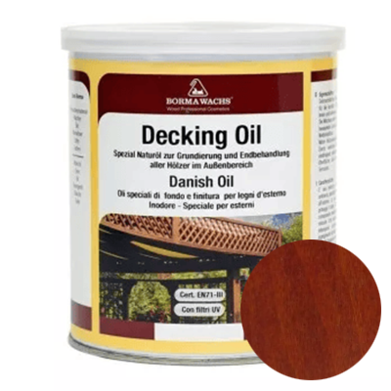 Палубна олія Borma Wachs DECKING OIL “Черешня“ - 1л