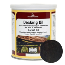Палубна олія Borma Wachs DECKING OIL “Темний шоколад“ - 1л