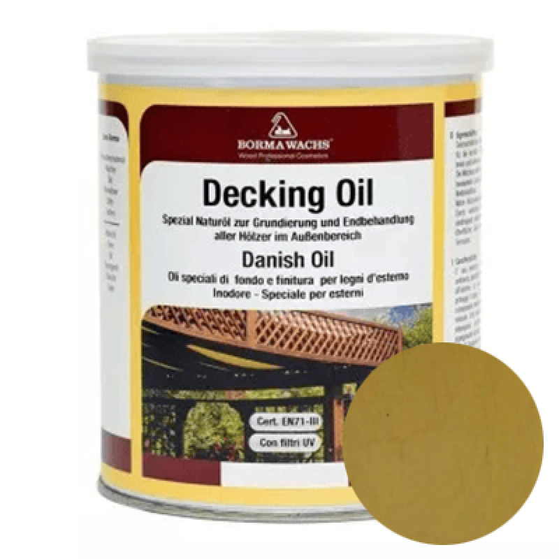 Палубна олія Borma Wachs DECKING OIL “Орегон“ - 1л