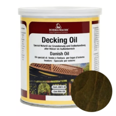 Палубна олія Borma Wachs DECKING OIL  “Темний дуб“ - 1л