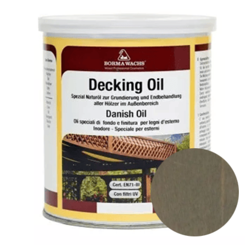 Палубна олія Borma Wachs DECKING OIL  “Бейліс“ - 1л