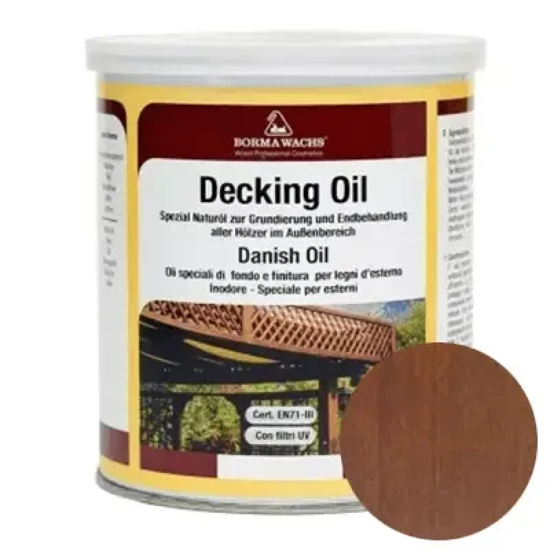 Палубна олія Borma Wachs DECKING OIL “Модрина“ - 1л