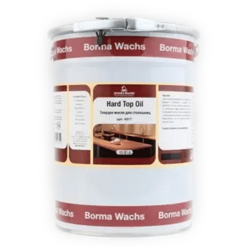 Тверда олія для стільниць Borma Wachs Hard Top Oil - 5л