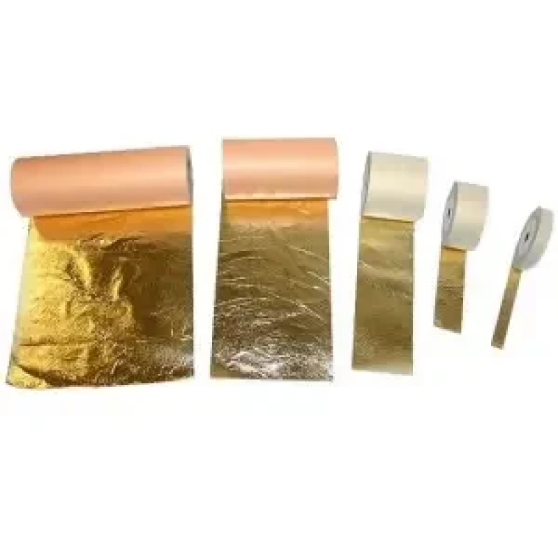 Золота поталь у рулоні BORMA WACHS Imitation Roll - 1см х 50м