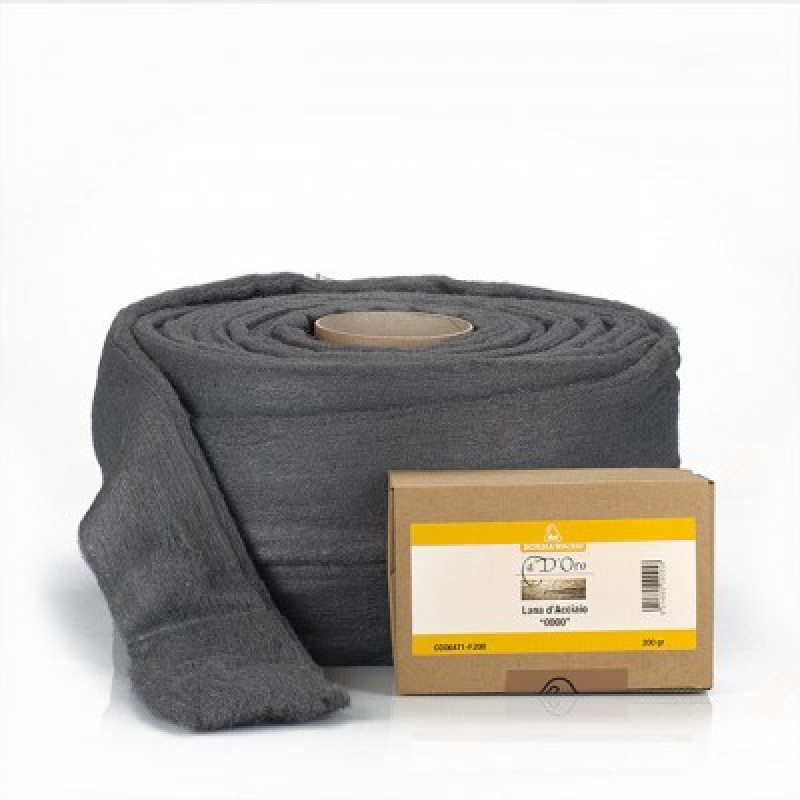 Сталева вата Borma Wachs Steel Wool - 200гр Сталева вата Borma Wachs Steel Wool - 200гр