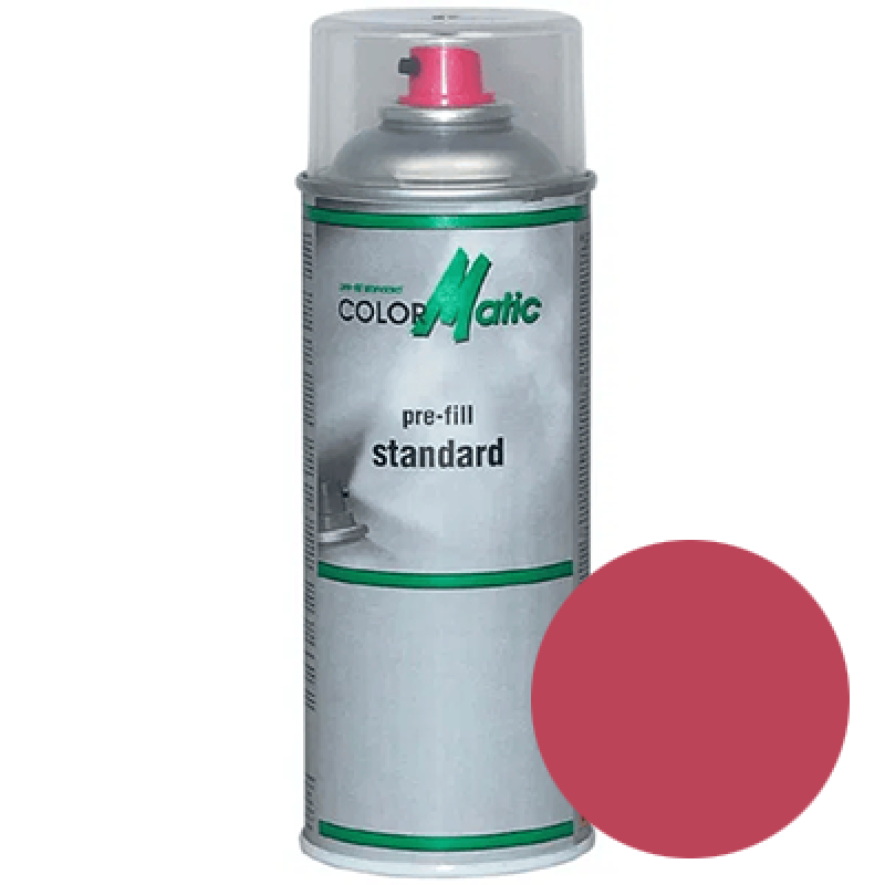 Аерозольна RAL 3018 1К антикорозійна глянцева грунт-емаль (вініл-акрилова) HELIOS VA - 400мл