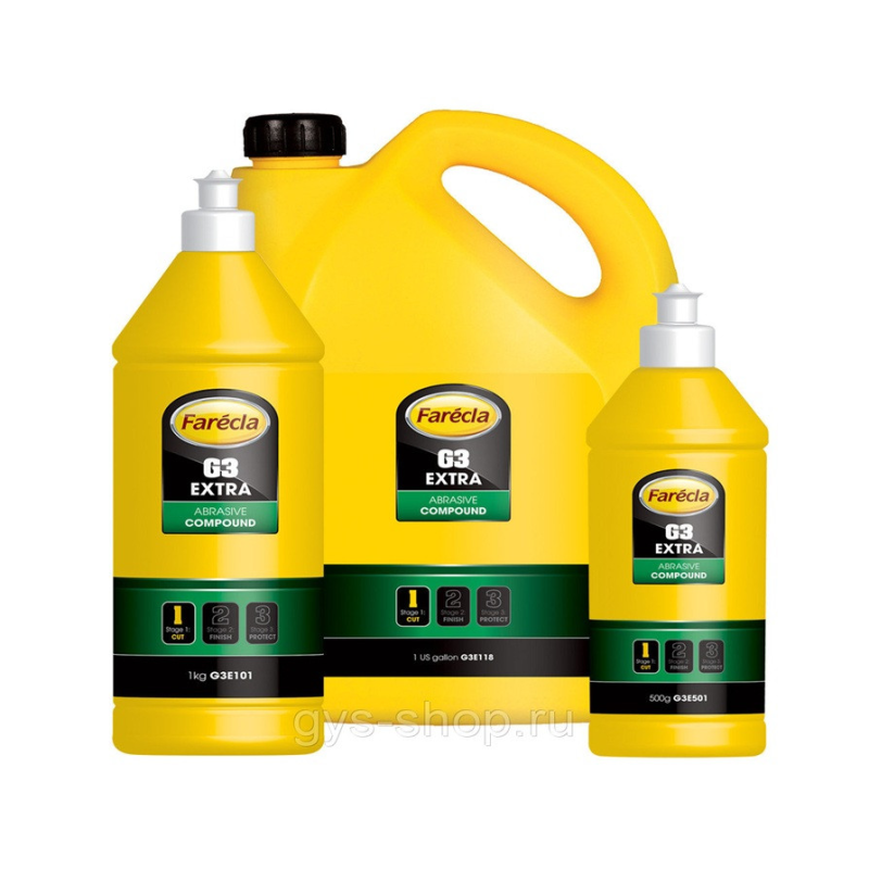 Высокобразивная поліроль Farecla G3 Extra Abrasive Compound 0.5 kg Высокобразивная поліроль Farecla G3 Extra Abrasive Compound 0.5 kg