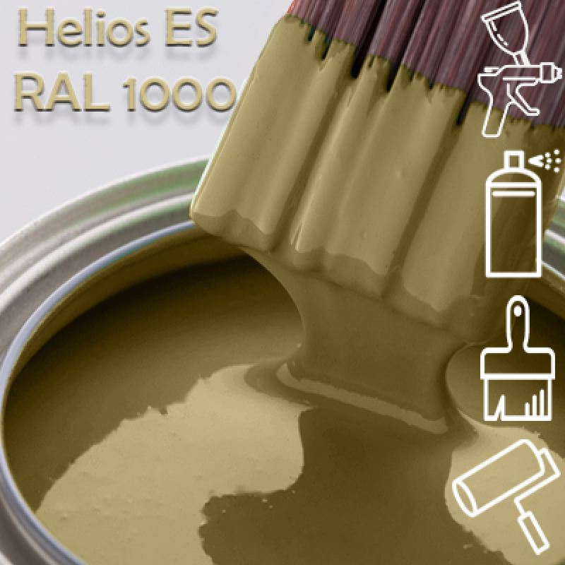 RAL 1000 глянцева 1К швидкосохнуча антикорозійна емаль Helios ES - 1л RAL 1000 глянцева 1К швидкосохнуча антикорозійна емаль Helios ES - 1л