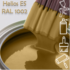RAL 1002 глянцева 1К швидкосохнуча антикорозійна емаль Helios ES - 1л
