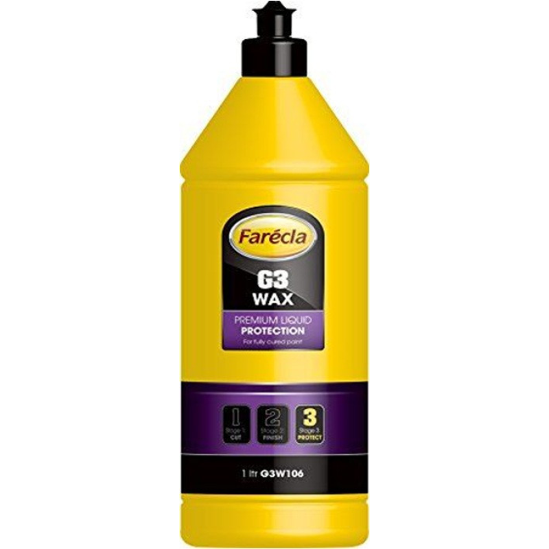 Преміальна захисний поліроль. Farecla №3 G3 Wax Premium Liquid Protection 1Litre Преміальна захисний поліроль. Farecla №3 G3 Wax Premium Liquid Protection 1Litre
