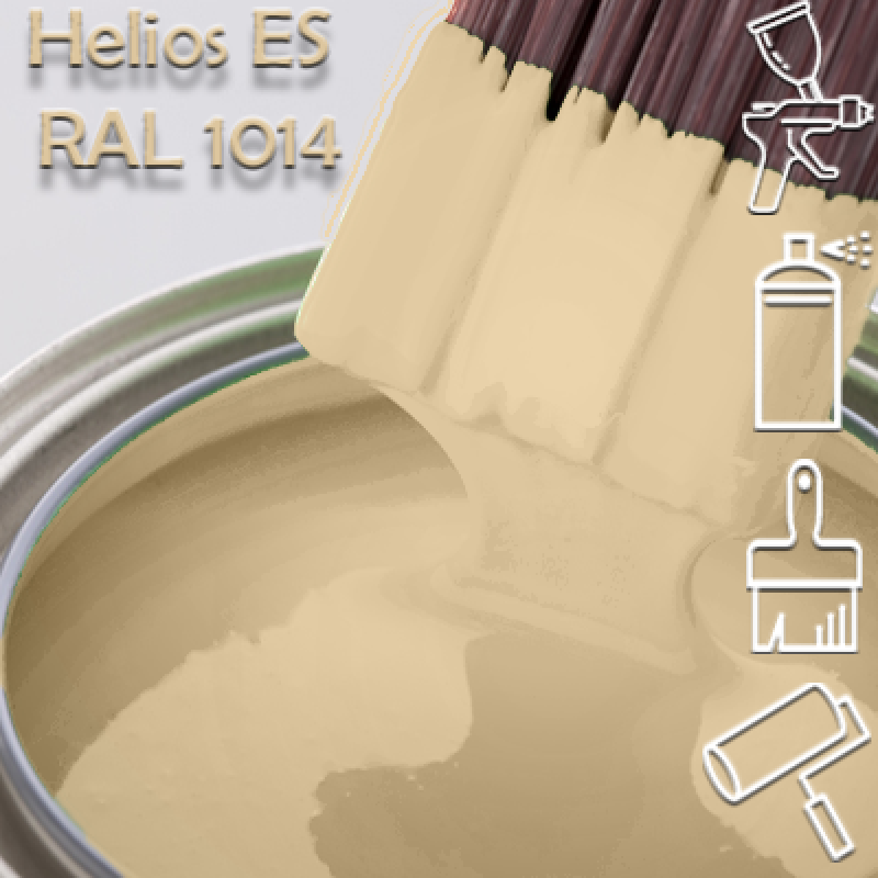 RAL 1014 глянцева 1К швидкосохнуча антикорозійна емаль Helios ES - 1л RAL 1014 глянцева 1К швидкосохнуча антикорозійна емаль Helios ES - 1л