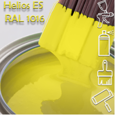 RAL 1016 глянцева 1К швидкосохнуча антикорозійна емаль Helios ES - 1л