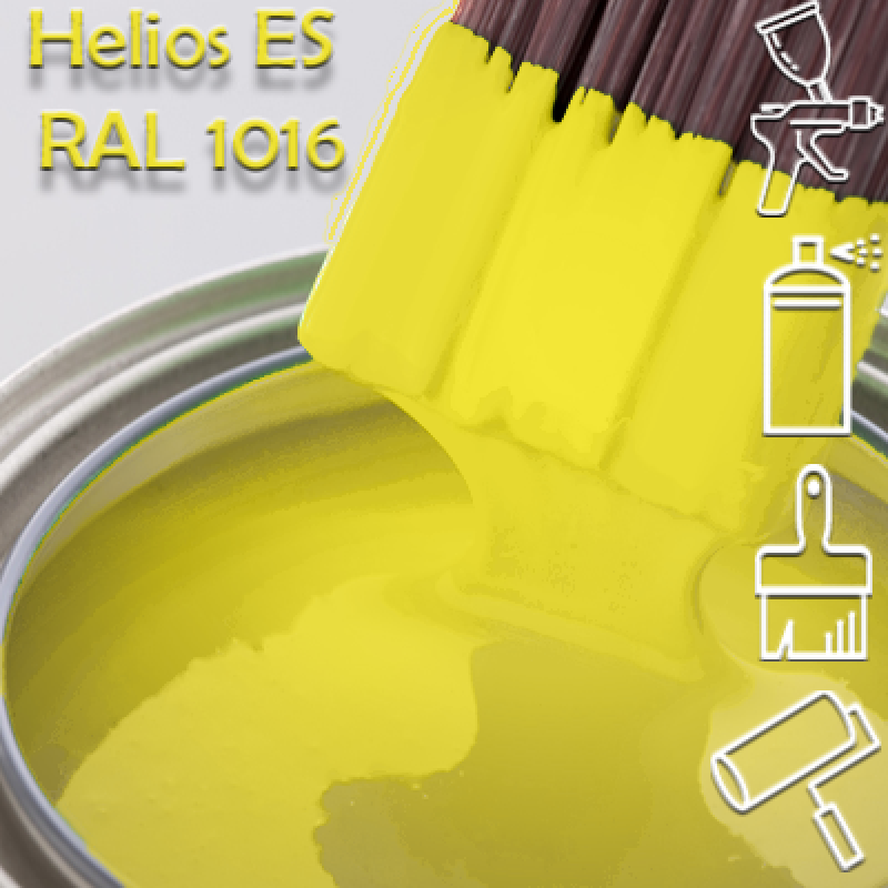 RAL 1016 глянцева 1К швидкосохнуча антикорозійна емаль Helios ES - 1л RAL 1016 глянцева 1К швидкосохнуча антикорозійна емаль Helios ES - 1л