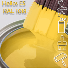 RAL 1018 глянцева 1К швидкосохнуча антикорозійна емаль Helios ES - 1л