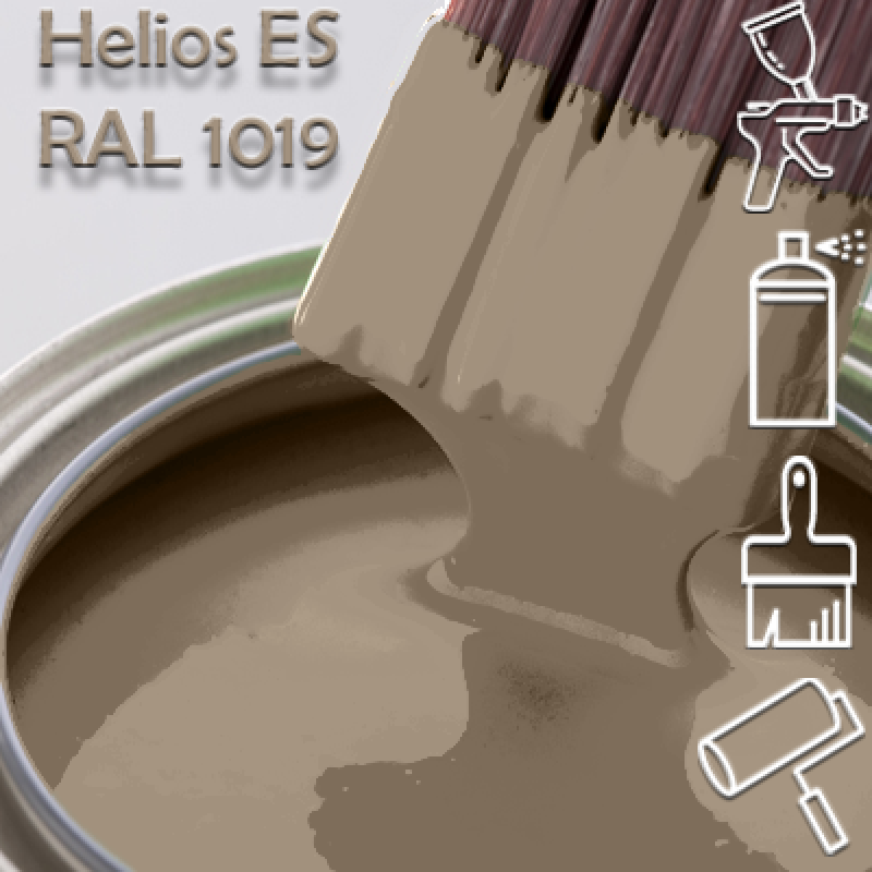 RAL 1019 глянцева 1К швидкосохнуча антикорозійна емаль Helios ES - 1л RAL 1019 глянцева 1К швидкосохнуча антикорозійна емаль Helios ES - 1л