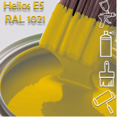 RAL 1021 глянцева 1К швидкосохнуча антикорозійна емаль Helios ES - 1л