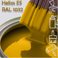 RAL 1032 глянцева 1К швидкосохнуча антикорозійна емаль Helios ES - 1л
