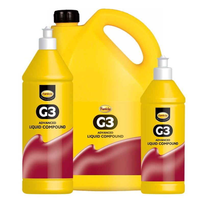 Однокрокова поліроль. Farecla №3 G3 Advance G3 Liquid 1 Gallon Однокрокова поліроль. Farecla №3 G3 Advance G3 Liquid 1 Gallon